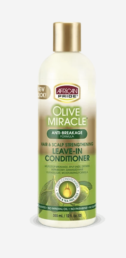 African Pride - Olive Miracle soin sans rinçage anti-casse - 355ml - African Pride - Ethni Beauty Market