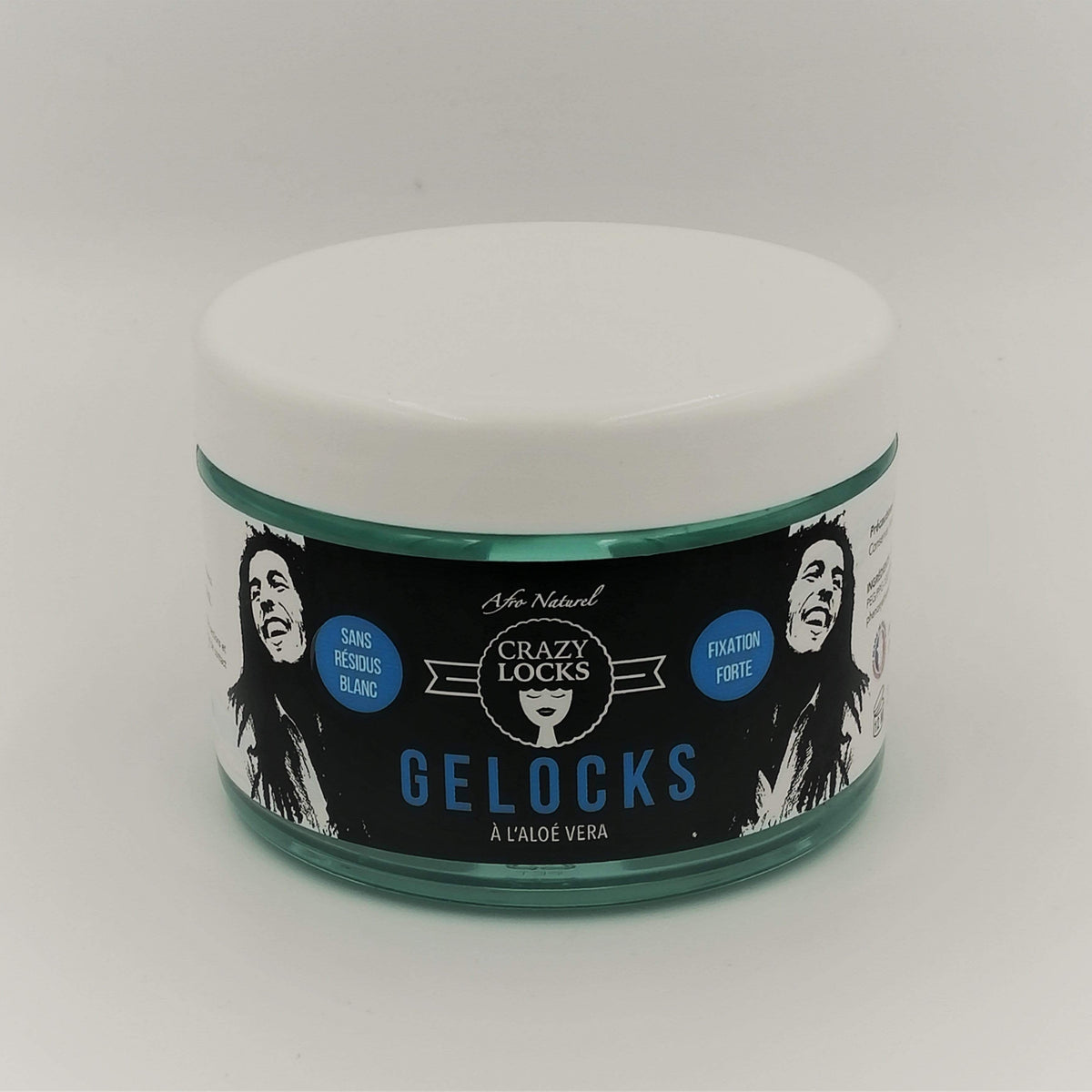 Afro Naturel - Crazy Locks - Gel Aloé Vera "Gelocks Bleu" - 300g - Afro Naturel - Ethni Beauty Market
