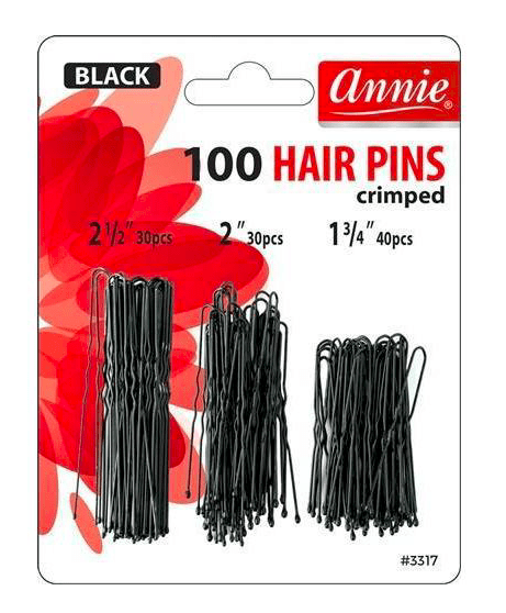 Annie - 100 épingles à cheveux crêpées - Annie - Ethni Beauty Market
