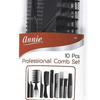 Annie - Set de peignes 10 pièces "Professional Combo Set" - Annie - Ethni Beauty Market