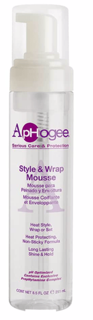 ApHogee - Mousse coiffante "Style & wrap mousse" - 251 ml - ApHogee - Ethni Beauty Market