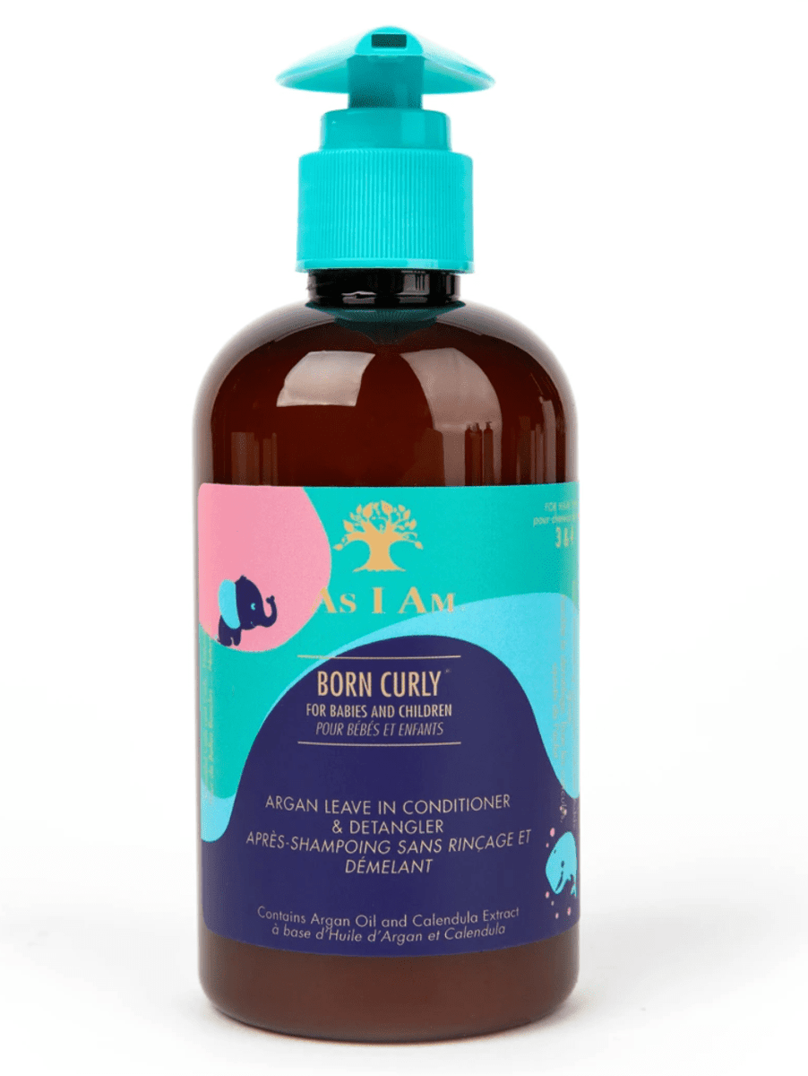 As I Am - Born Curly - Après-Shampoing démêlant sans rinçage "argan" - 240ml - As I Am - Ethni Beauty Market