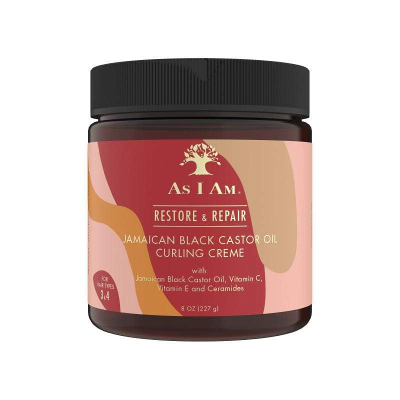 As I Am - Crème définissante pour boucles au ricin noir de la Jamaïque - 227g - As I Am - Ethni Beauty Market