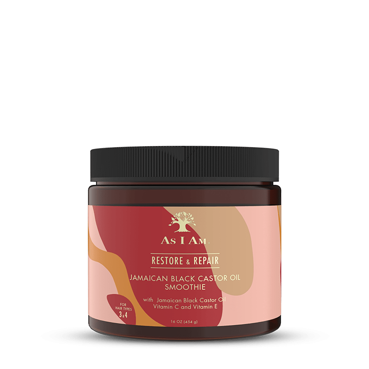 As I Am - Smoothie revitalisant et réparateur au ricin noir de Jamaïque  - 454g - As I Am - Ethni Beauty Market