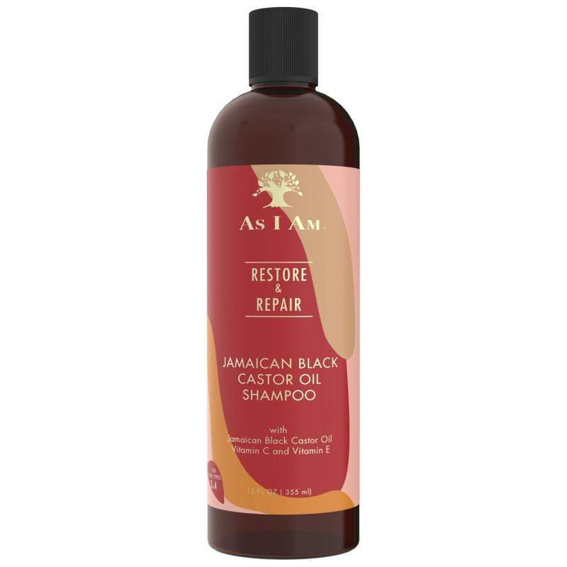 As I Am - Shampoing au ricin noir de la Jamaïque - 355ml - As I Am - Ethni Beauty Market