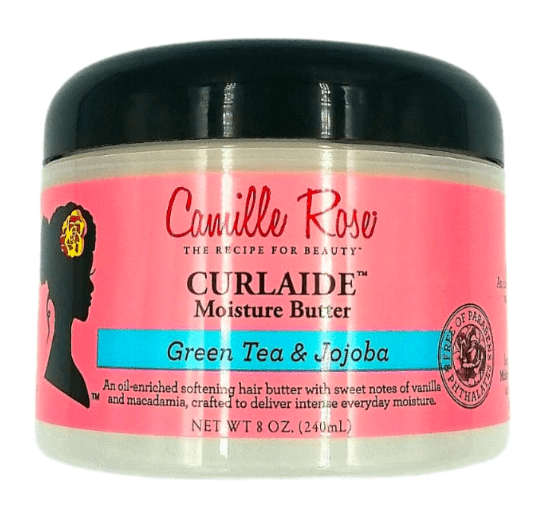 Camille Rose - Crème capillaire hydratante à la jojoba & thé vert -240ml - Curlaide moisture butter - Camille Rose - Ethni Beauty Market