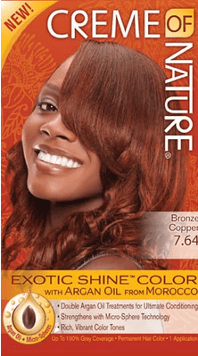 Creme Of Nature - Coloration permanente à l'huile d'argan (Exotic shine color) - 150g - Creme of nature - Ethni Beauty Market