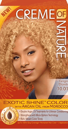 Creme Of Nature - Coloration permanente à l'huile d'argan (Exotic shine color) - 150g - Creme of nature - Ethni Beauty Market