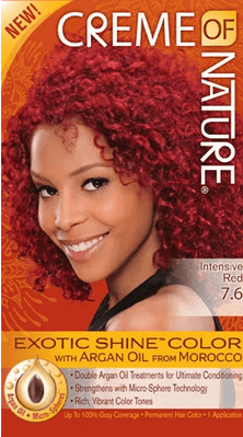 Creme Of Nature - Coloration permanente à l'huile d'argan (Exotic shine color) - 150g - Creme of nature - Ethni Beauty Market