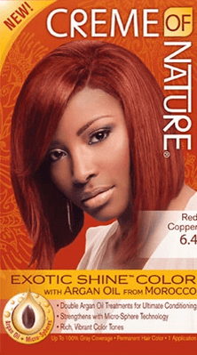 Creme Of Nature - Coloration permanente à l'huile d'argan (Exotic shine color) - 150g - Creme of nature - Ethni Beauty Market