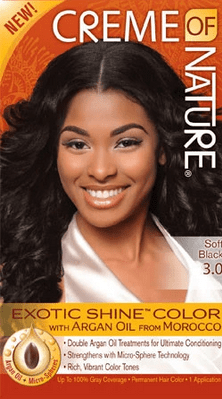 Creme Of Nature - Coloration permanente à l'huile d'argan (Exotic shine color) - 150g - Creme of nature - Ethni Beauty Market