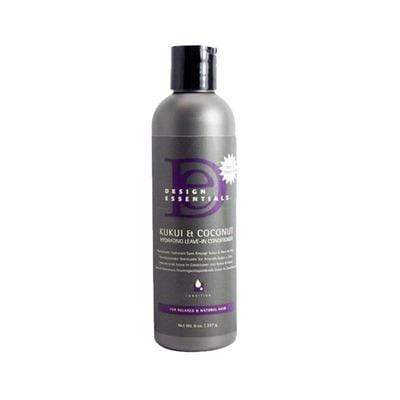Design Essentials - Soin Hydratant Sans Rinçage - Kukui & Coconut Hydrating Leave-In Conditioner - 227ml - Design Essentials - Ethni Beauty Market