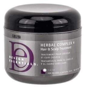 Design Essentials - Soin Cuir Chevelu Et Cheveux - Herbal Complex 4 Hair And Scalp Treatment - 113ml - Design Essentials - Ethni Beauty Market