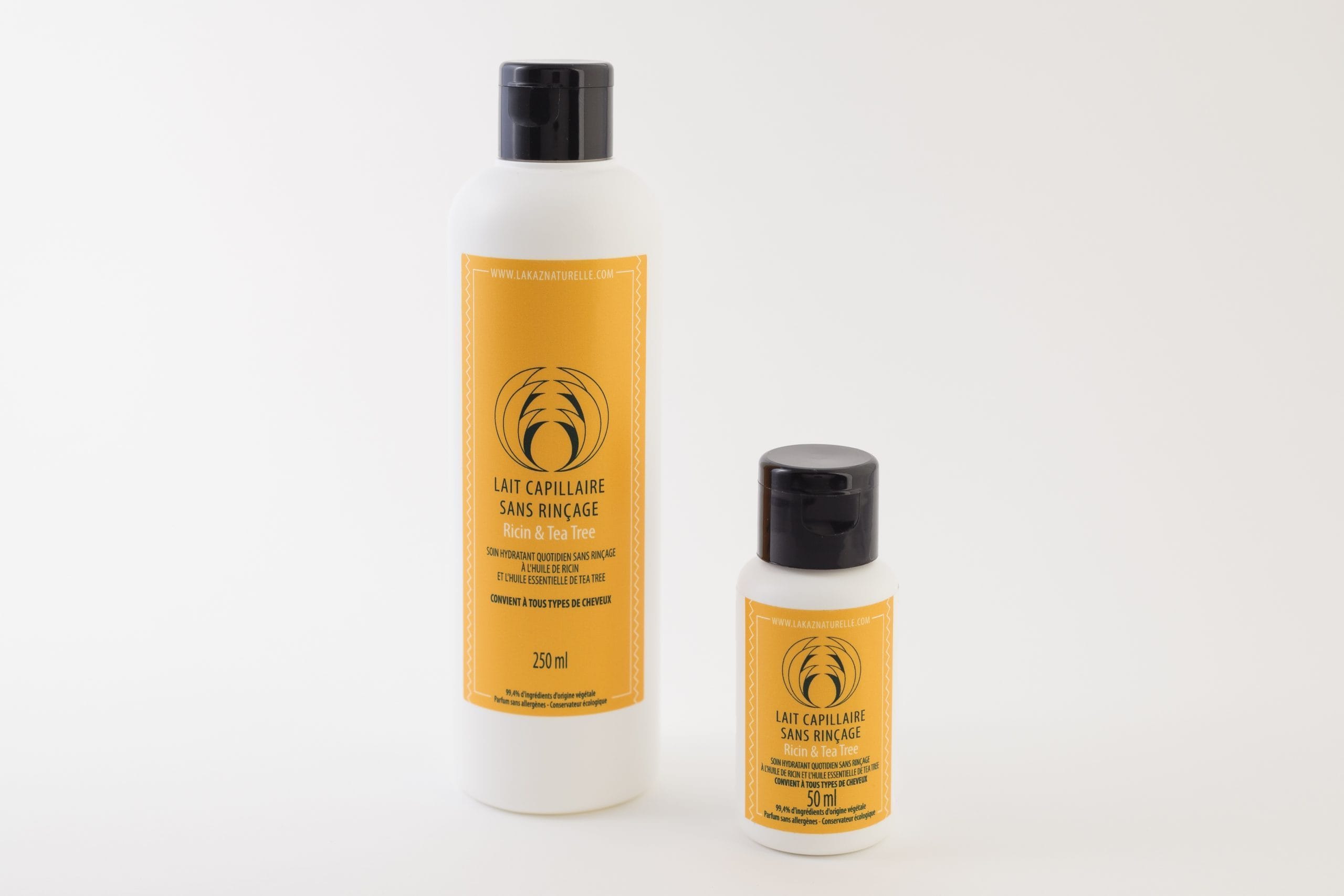 La Kaz Naturelle - Lait Capillaire sans rinçage Ricin & Tea Tree - Deux contenances disponibles - La Kaz Naturelle - Ethni Beauty Market