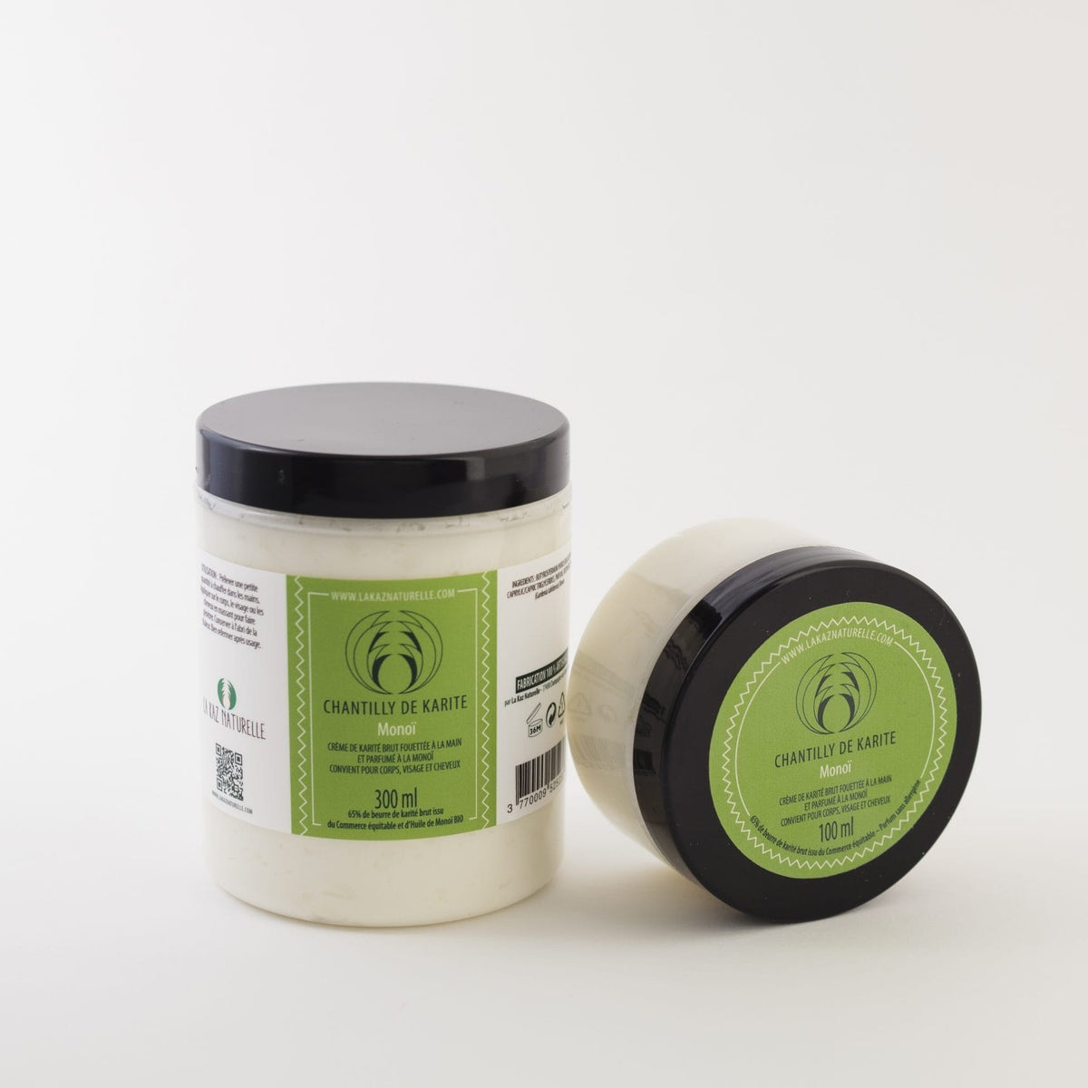 La Kaz Naturelle - Chantilly de karité parfumée Monoï - Deux contenances disponibles - La Kaz Naturelle - Ethni Beauty Market