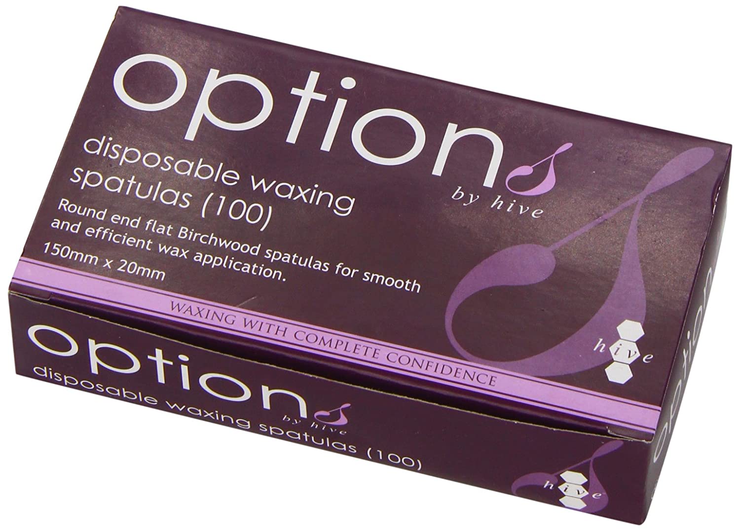 Hive - Spatules jetables pour épilation (Options disposable waxing spatulas) - 200g - Hive - Ethni Beauty Market