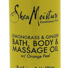 Shea Moisture - Huile de bain et de massage (lemongrass & ginger bath-body & massage Oil) - 236 ml - Shea moisture - Ethni Beauty Market