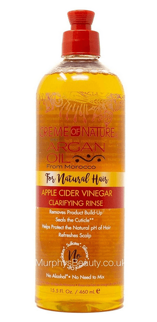 Creme Of Nature - Nettoyant au vinaigre de cidre (Argan Apple Cider Vinegar Clarifying Rinse) - 460 ML - Creme of nature - Ethni Beauty Market
