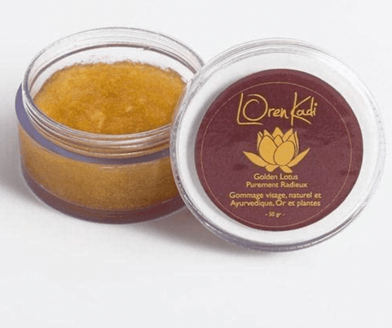 Loren Kadi - Gommage naturel visage "golden lotus" (deux contenances) - Loren Kadi - Ethni Beauty Market