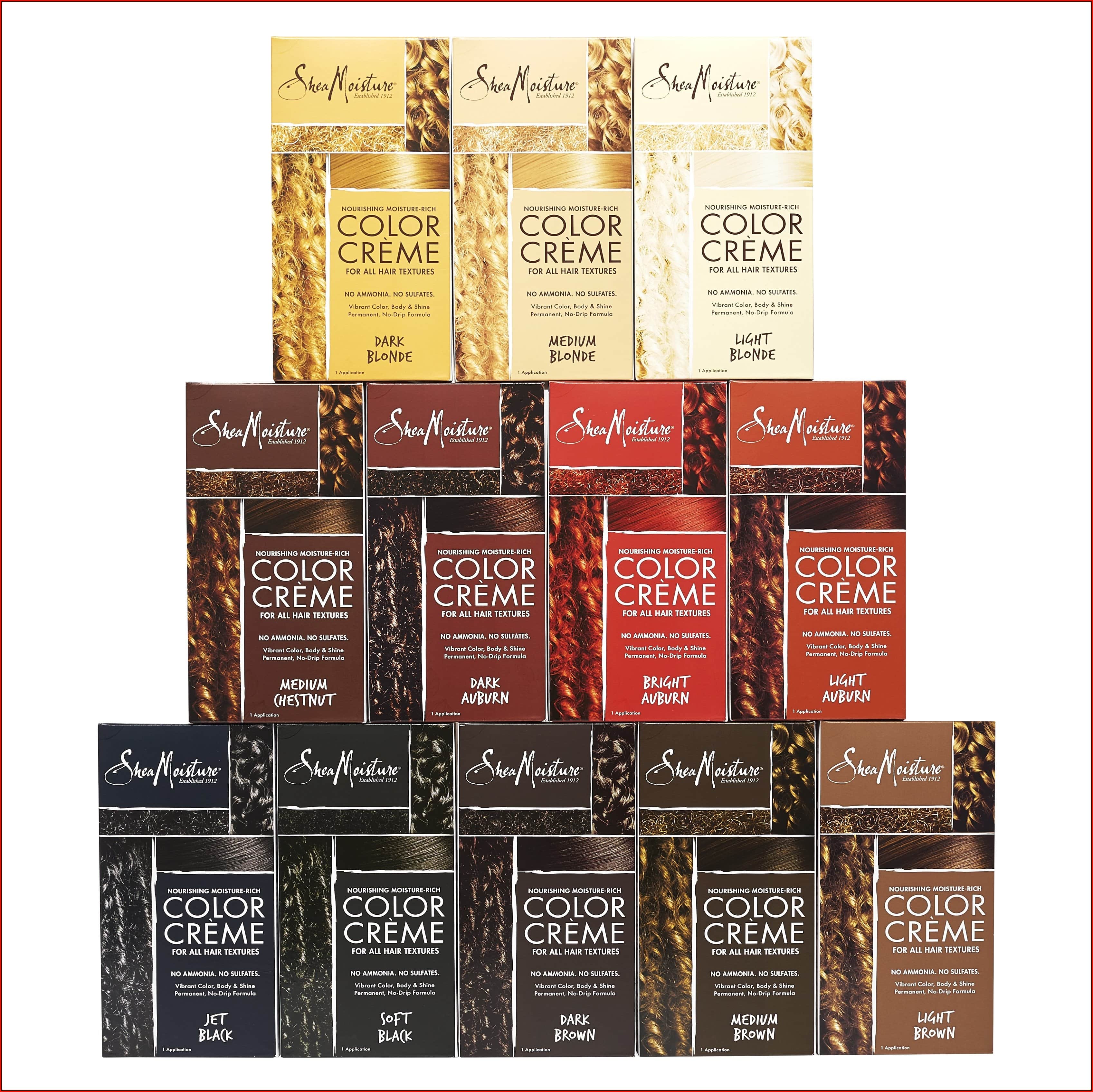 Shea Moisture - Crème colorante - Plusieurs couleurs disponibles - Shea Moisture - Ethni Beauty Market