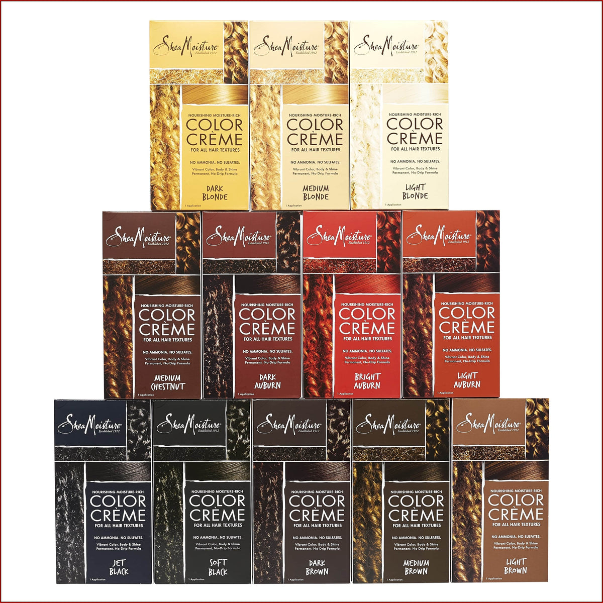 Shea Moisture - Crème colorante - Plusieurs couleurs disponibles - Shea Moisture - Ethni Beauty Market