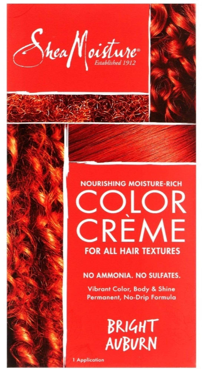 Shea Moisture - Crème colorante - Plusieurs couleurs disponibles