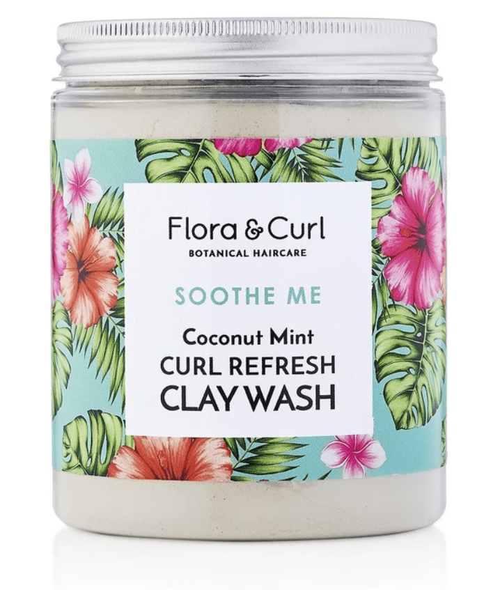 Flora & Curl - Soothe Me - Argile de lavage "curl refresh Clay wash" - 240 g - Flora & Curl - Ethni Beauty Market