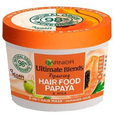 Garnier -  Ultimate Blends- Masque soin à la Papaye et Amla 3-in-1 vegan 390ml - Garnier - Ethni Beauty Market