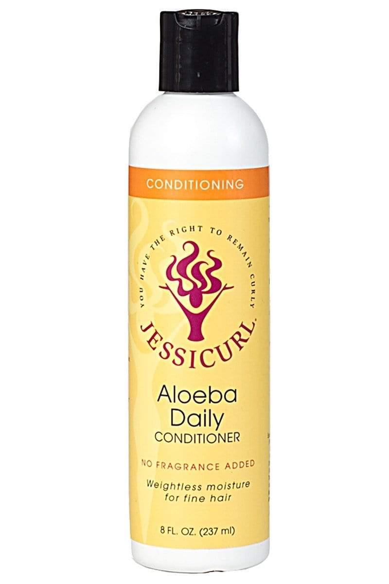 Jessicurl - Après-shampoing revitalisant pour cheveux fins Aloeba Daily Conditioner- 237ml (plusieurs fragrances) - Jessicurl - Ethni Beauty Market