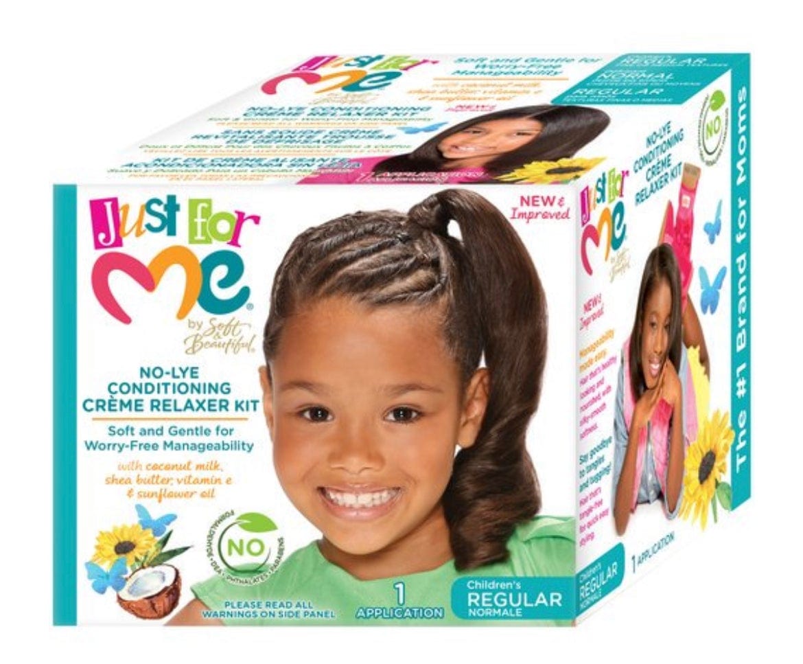 Just For Me - Kit Défrisant Pour Enfants (Regular) - Just For Me - Ethni Beauty Market
