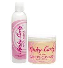 Kinky Curly - Pack Kinky Curly - Knot Today/Curling custard - Kinky Curly - Ethni Beauty Market