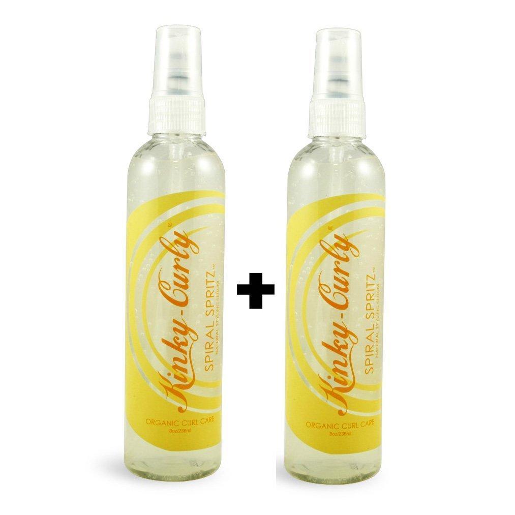 Kinky Curly - Lot de 2 Sérums coiffants "Spiral Spritz" - 236ml x 2 - Kinky Curly - Ethni Beauty Market