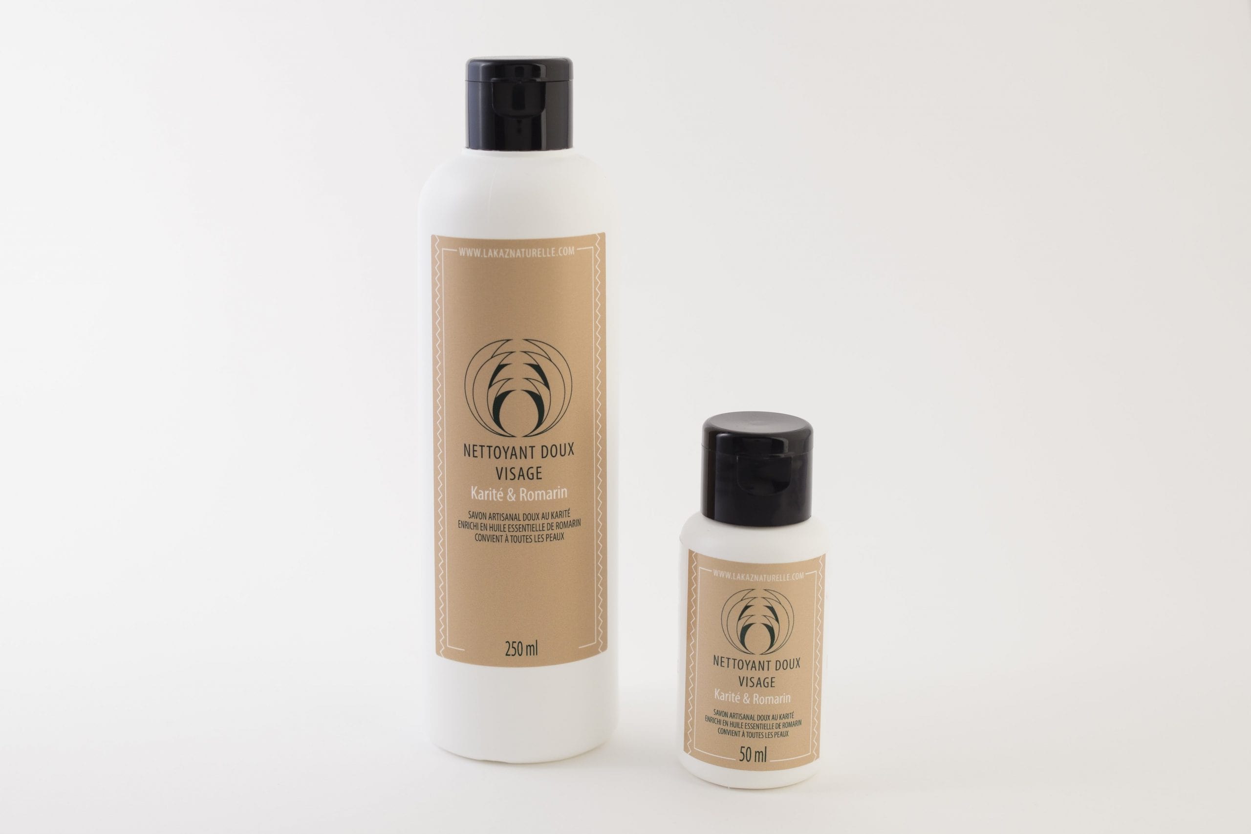 La Kaz Naturelle - Nettoyant doux pour visage au Karité & Romarin - Deux contenances disponibles - La Kaz Naturelle - Ethni Beauty Market