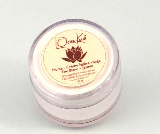 Loren Kadi - Crème ayurvédique "Plume Légère - Thé Blanc Jasmin" - visage - ( Deux contenances disponibles ) - Loren Kadi - Ethni Beauty Market