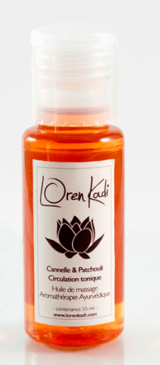 Loren Kadi - Huile de massage "Cannelle & Patchouli Jambe tonique" - 55ml - Loren Kadi - Ethni Beauty Market