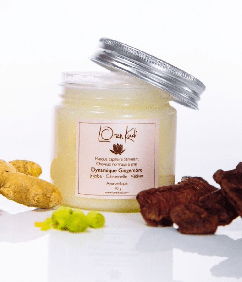 Loren Kadi - Masque capillaire stimulant "dynamique gingembre" - 190g - Loren Kadi - Ethni Beauty Market