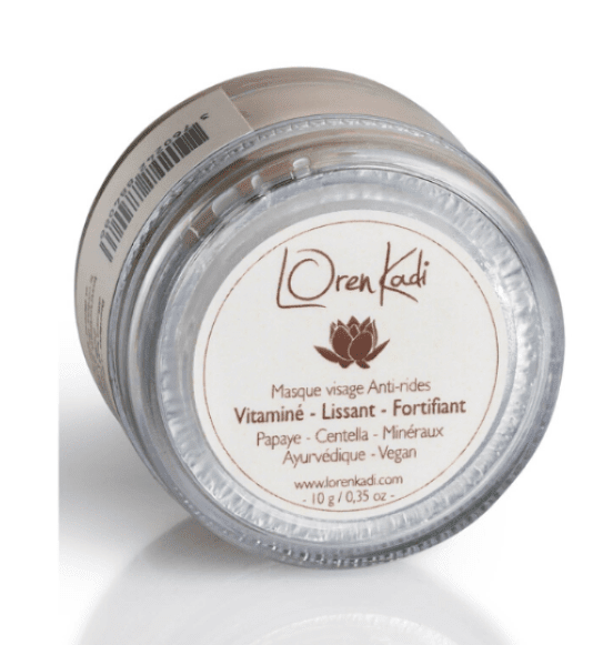 Loren Kadi - Masque naturel ayurvédique "Anti-rides Vitaminé" - visage fortifiant -50 g - Loren Kadi - Ethni Beauty Market