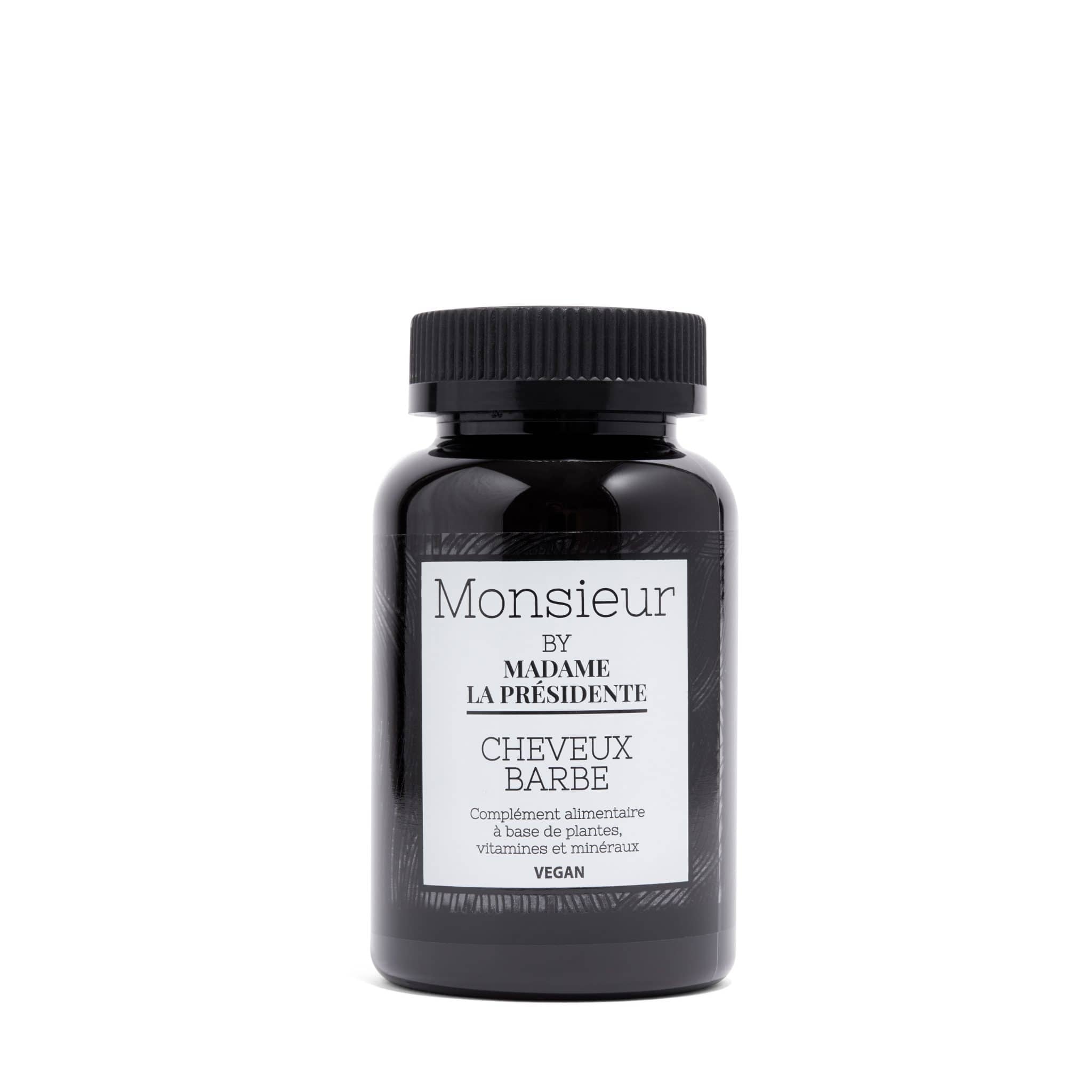 Madame La Présidente - Gummies Monsieur - Vitamines pour la barbe et les cheveux pour hommes - 60 gummies - Madame La Présidente - Ethni Beauty Market