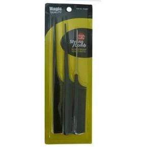 Magic - Set professionnel de 3 peignes à queues - Magic - Ethni Beauty Market