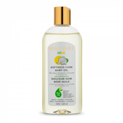 Makari - Huile douce Bébé -  250 ml (softness care baby oil) - Makari - Ethni Beauty Market
