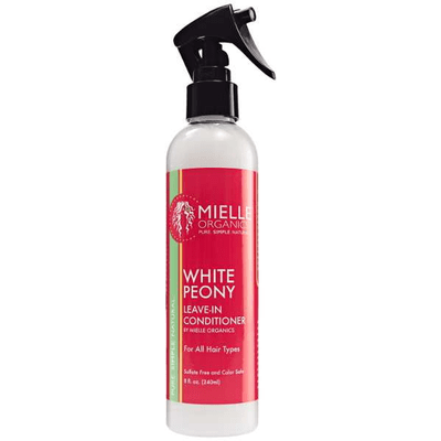 Mielle Organics - Revitalisant Sans Rinçage À La Pivoine Blanche   240ml - Mielle Organics - Ethni Beauty Market