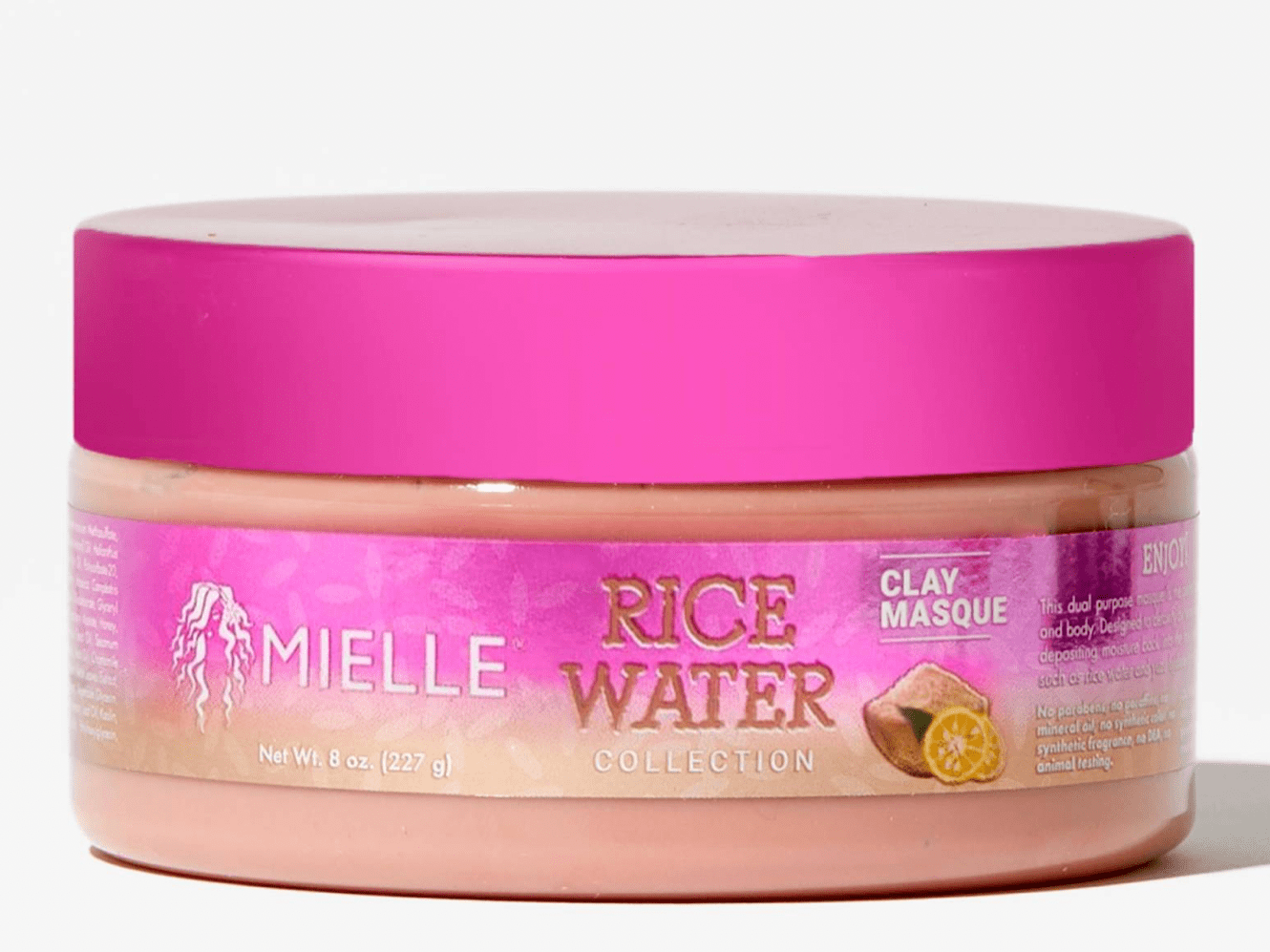 Mielle Organics - Rice Water - Masque à l'argile 2-en-1 corps et cheveux "clay" - 227g - Mielle Organics - Ethni Beauty Market