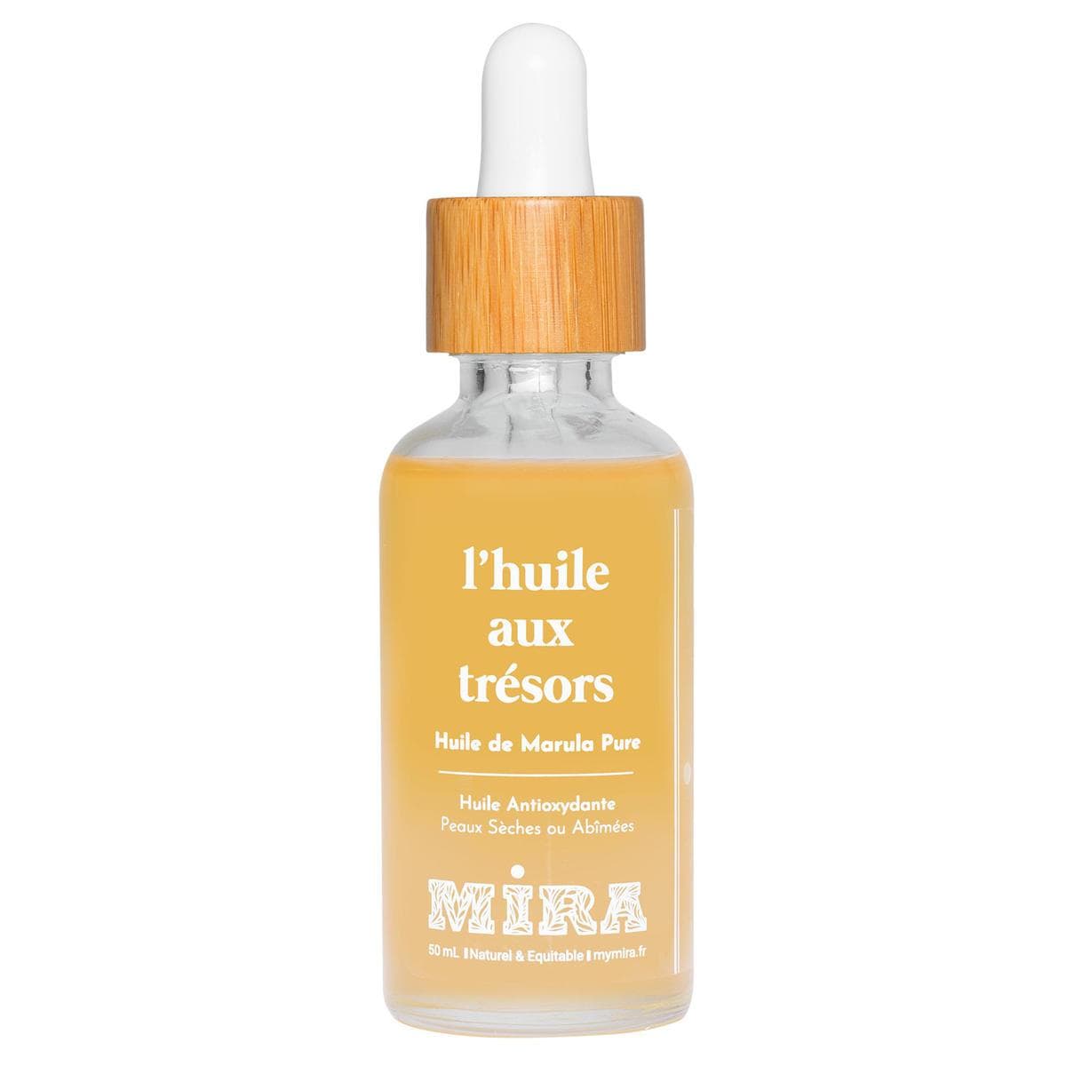 MIRA - Huile de marula pure - L'huile aux trésors - 50ml - MIRA - Ethni Beauty Market