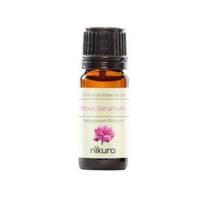 Nikura - Huile Essentielle De Geranium Rose 100% Pure 10ml - Nikura - Ethni Beauty Market