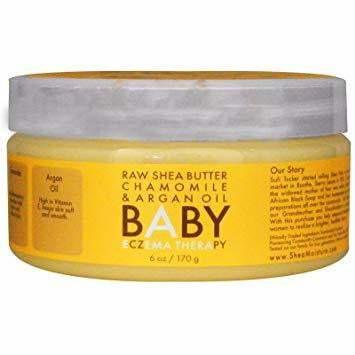 Shea Moisture - Baume Nourrissant Anti-Eczéma "Raw Butter, Chamomille & Argan Oil" 170G - Shea Moisture - Ethni Beauty Market