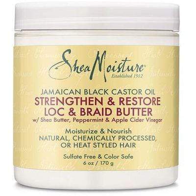 Shea Moisture - Beurre D'Hydratation Et Nourrissant Cheveux Crépus Ou Nattés À L'Huile Ricin Noir De Jamaïque 170g - Shea Moisture - Ethni Beauty Market