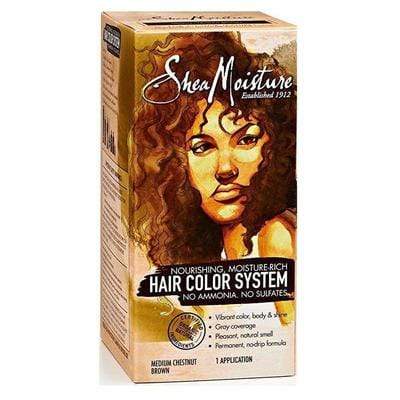 Shea Moisture Crème De Coloration Nourrissante Hydratante - Chatain Moyen - Shea Moisture - Ethni Beauty Market