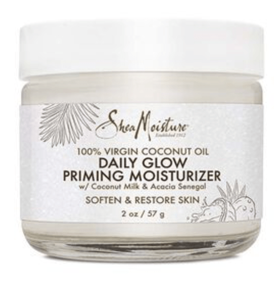 Shea Moisture - 100% Virgin Coconut Oil - Base hydratante visage "Daily glow" - 57 g - Shea Moisture - Ethni Beauty Market