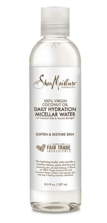 Shea Moisture - 100% Virgin Coconut Oil - Eau micellaire "Daily Hydration" - 227ml - Shea Moisture - Ethni Beauty Market