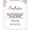 Shea Moisture - 100% Virgin Coconut Oil - Lingettes démaquillantes "daily hydration" - 23g - Shea Moisture - Ethni Beauty Market